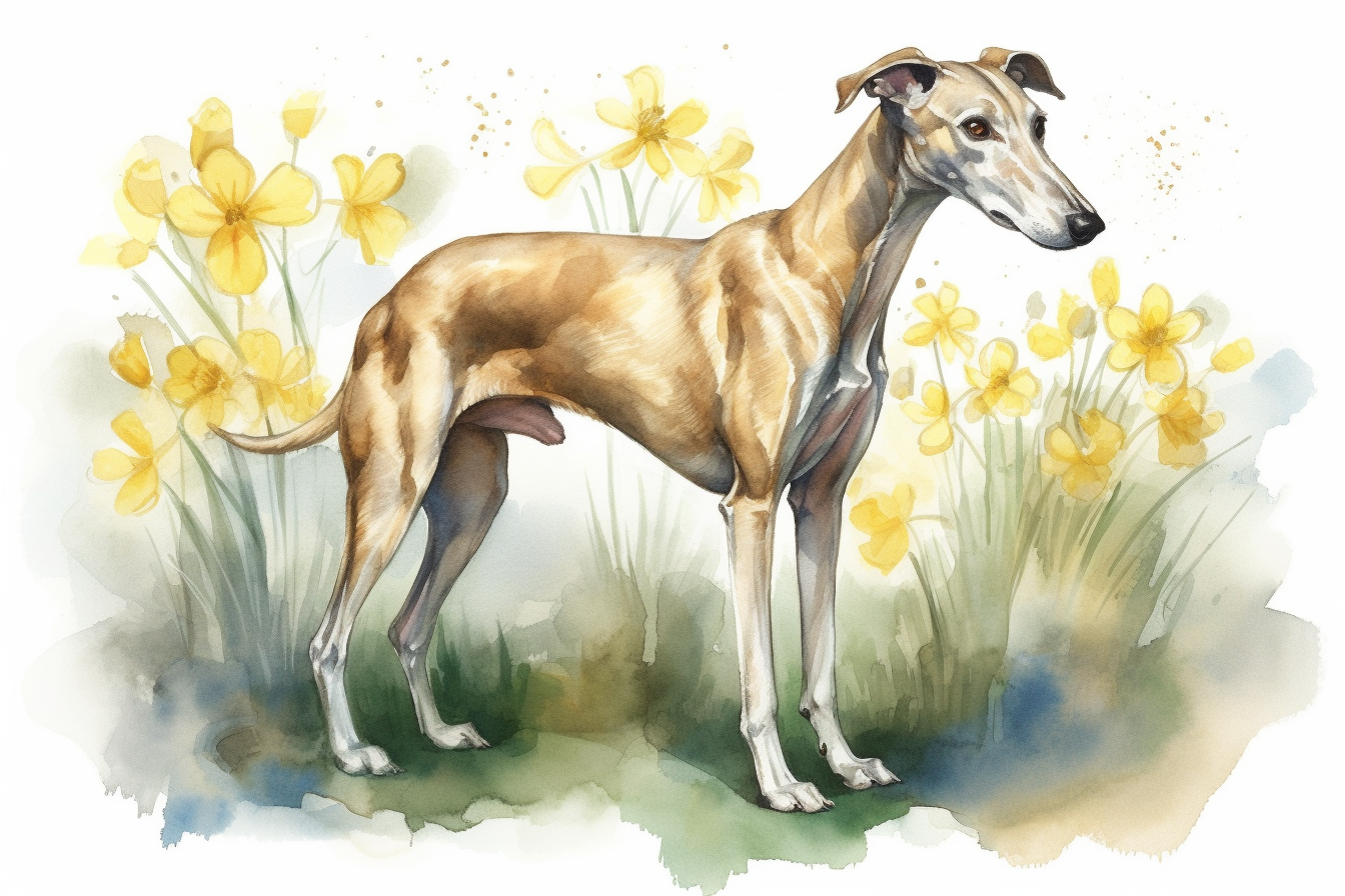 greyhound clipart