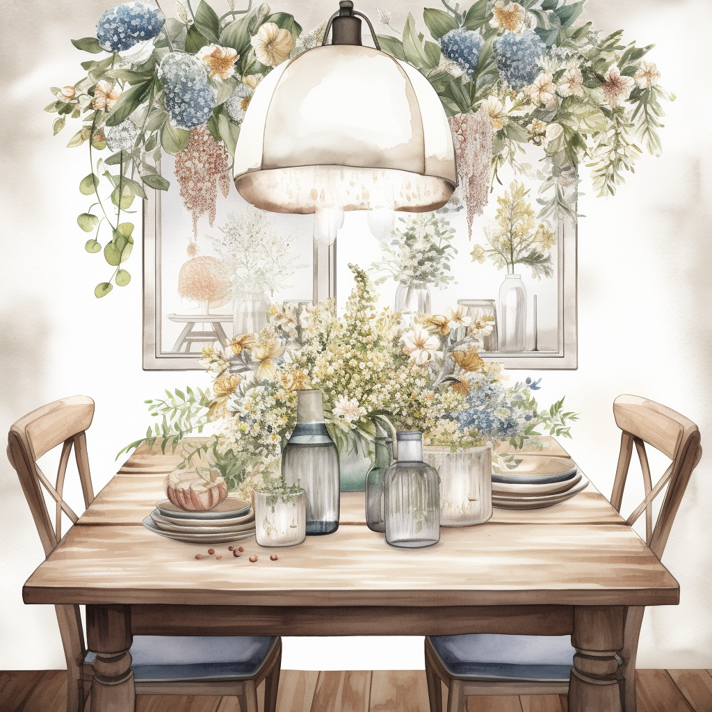 dining table cliparts