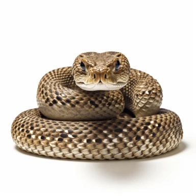 high def photograph clipart vector image with plain white background of a hyper realistic high definition photograph of a plains hognose snake. extremely detailed. 35mm lens. 8k. Ultra HD.