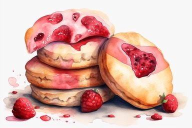 Transparent watercolor clipart of Valentine's Day cookies for baking. , .highly detailed, + cinematic shot + photo taken by sony + incredibly detailed, sharpen details + highly realistic + professional photography lighting + lightroom + behance photography unsplash