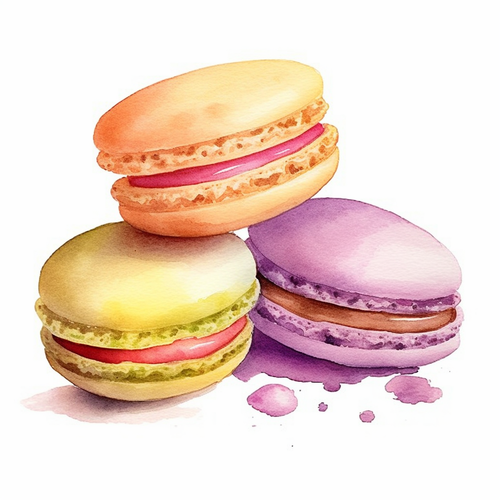 macaroons cliparts