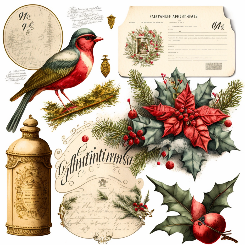 number cliparts christmas