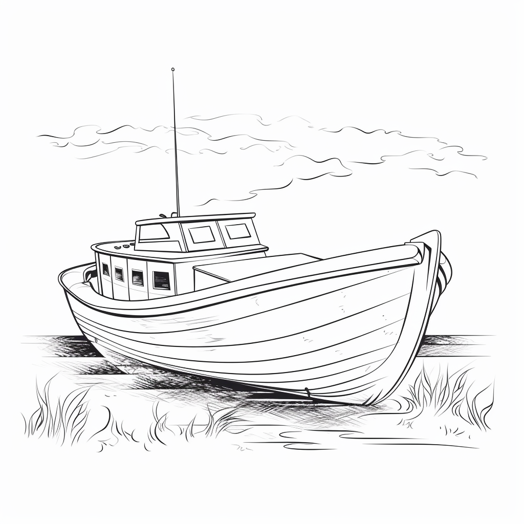 boat cleaning cliparts