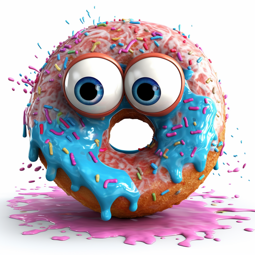 cartoon donut cliparts