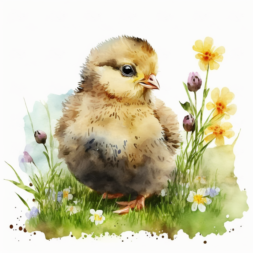 cute chicken cliparts