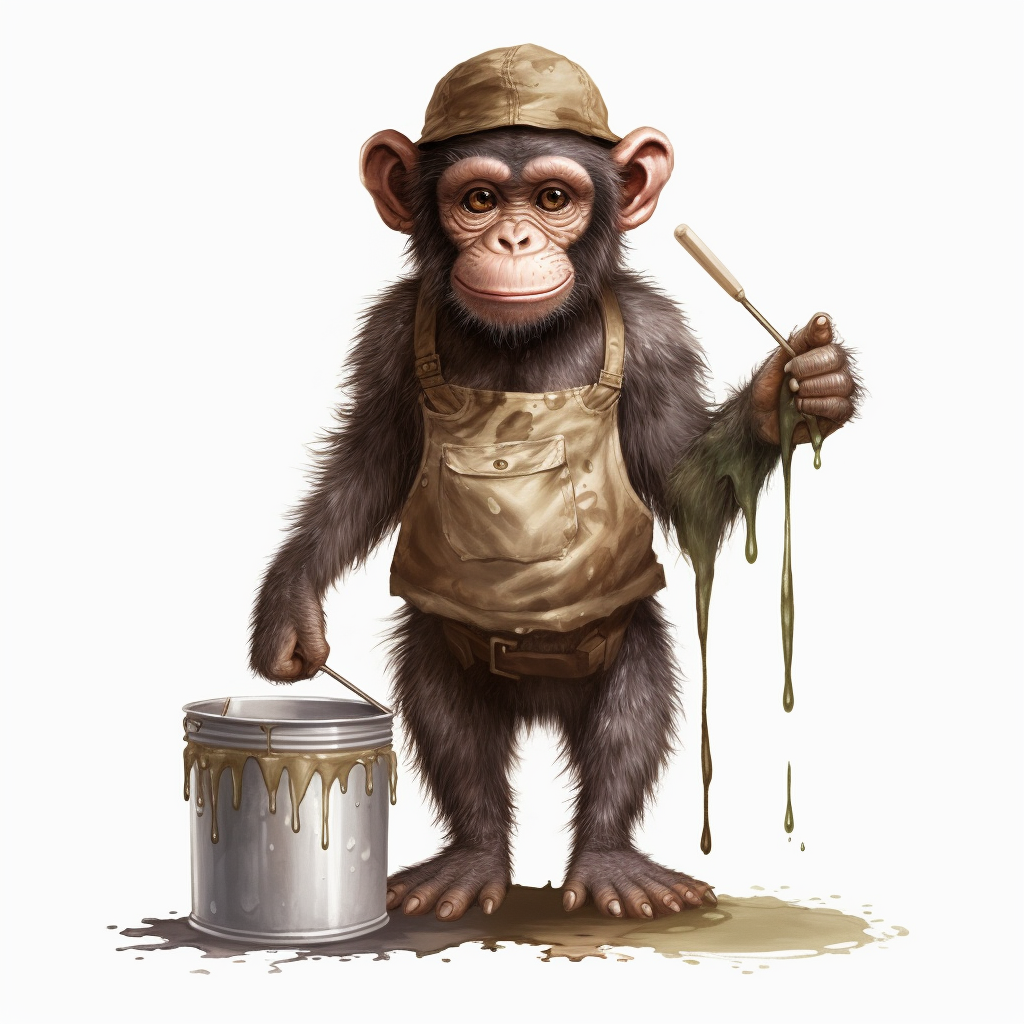 chimpanzee cliparts