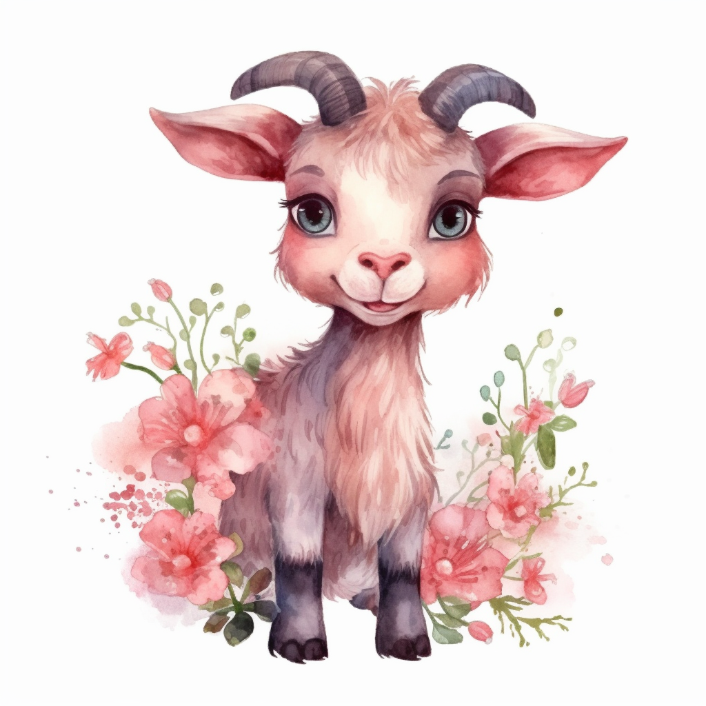 goat face cliparts
