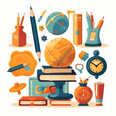 Education vector clip art