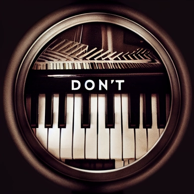 piano, logo, clipart, nuance, detail, phrase DONT