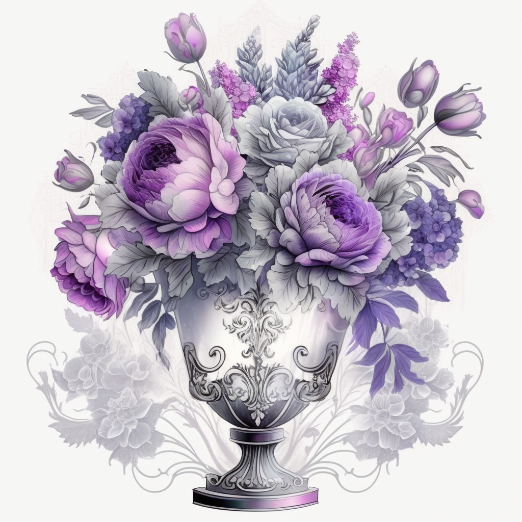 chic flower cliparts
