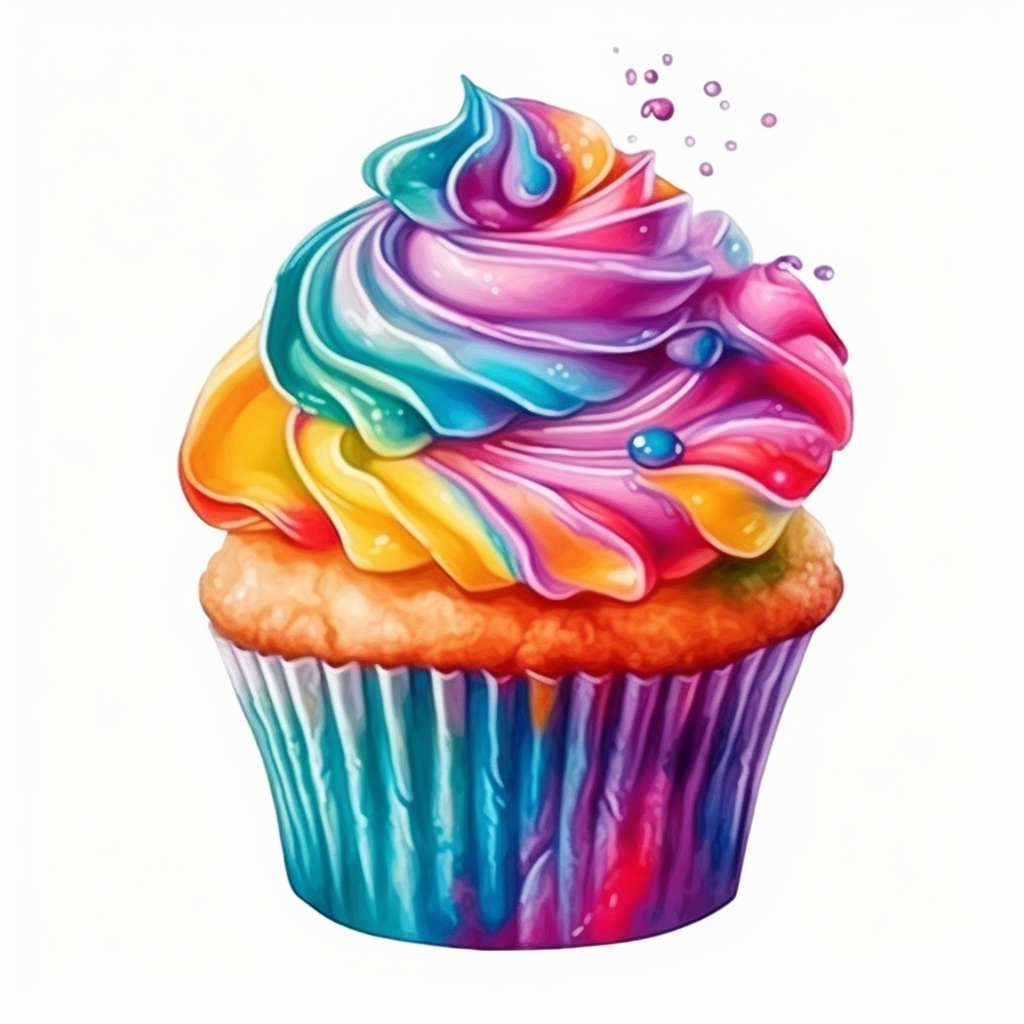 birthday cupcake clipart