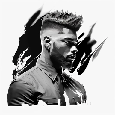 barber, haircut division, 8k, black, gris,Barber Clipart,male,stylist