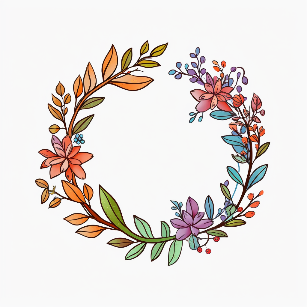 laurel wreath cliparts