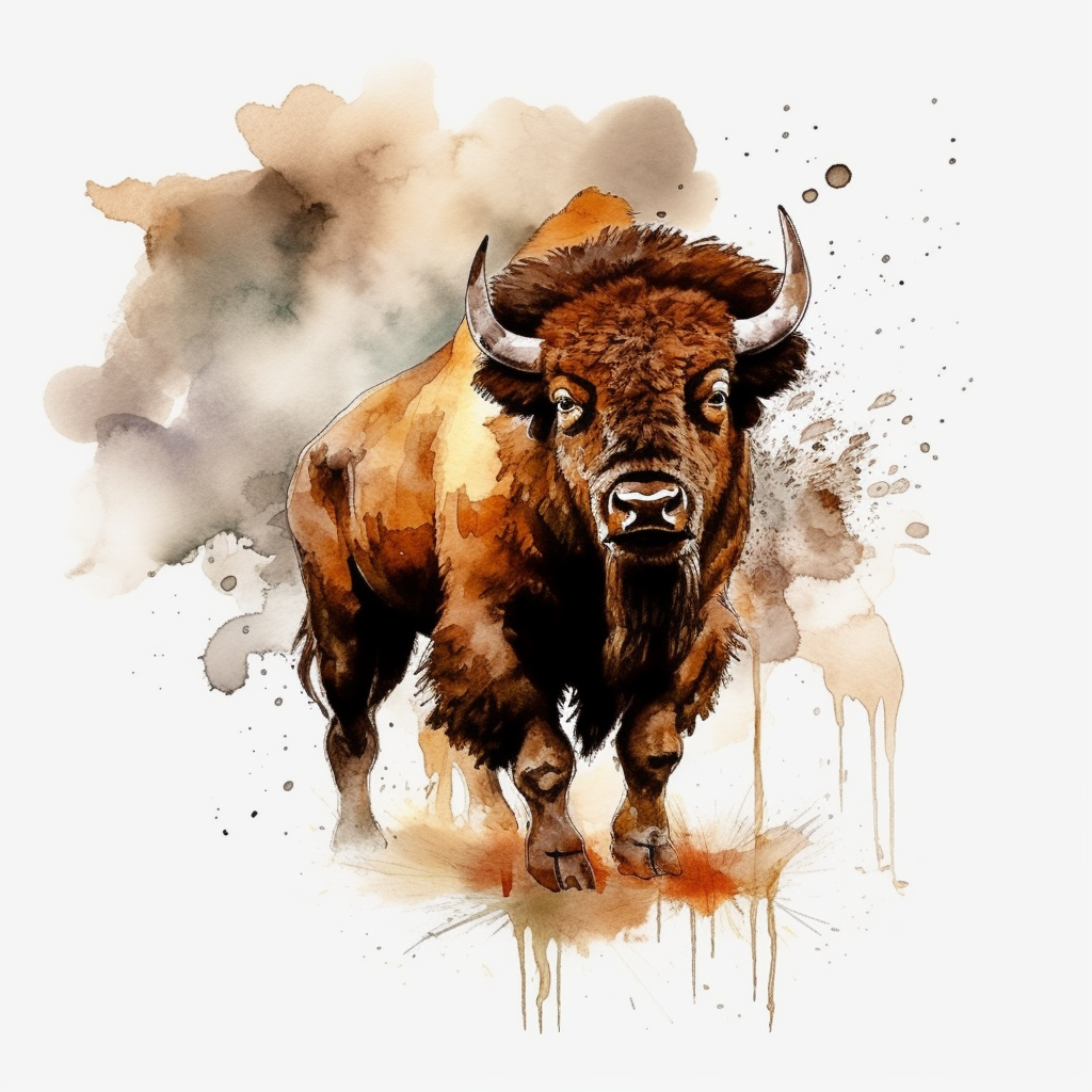 bison cliparts