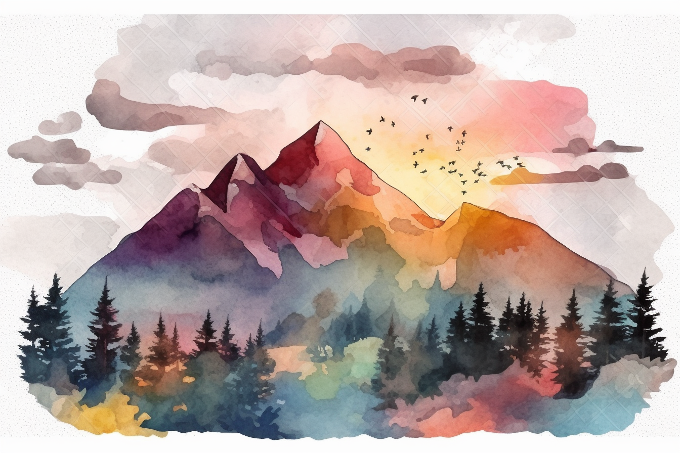 nature scene cliparts