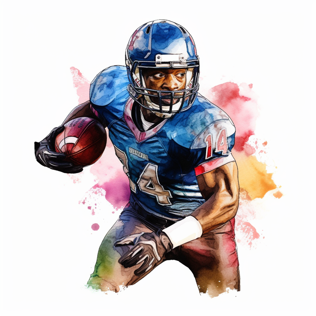 american football clipart