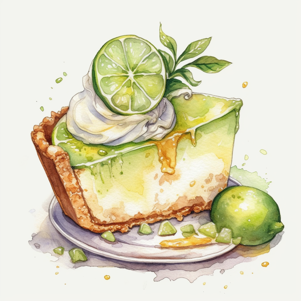 lime pie cliparts