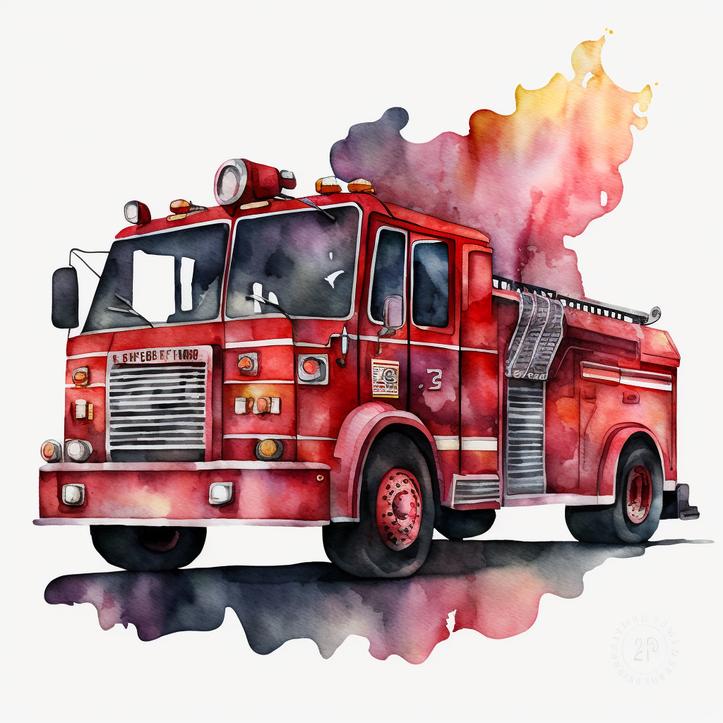firetruck clipart