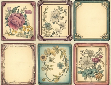 blank ephemera paper page with ornate border illustrations vintage ocean coastal elements pencil sketch , greeting card design, old botanical books style drawing, vintage, distressed textures, muted colors, craft paper texture, handwriting lines in background, pen and ink on paper with watercolor washes Watercolor, vector, white background, rice paper texture, clipart, flat illustration, outlined , Vector, 4K, Art station, digital print, highly detailed clean, detailed illustration, 3D vector ar