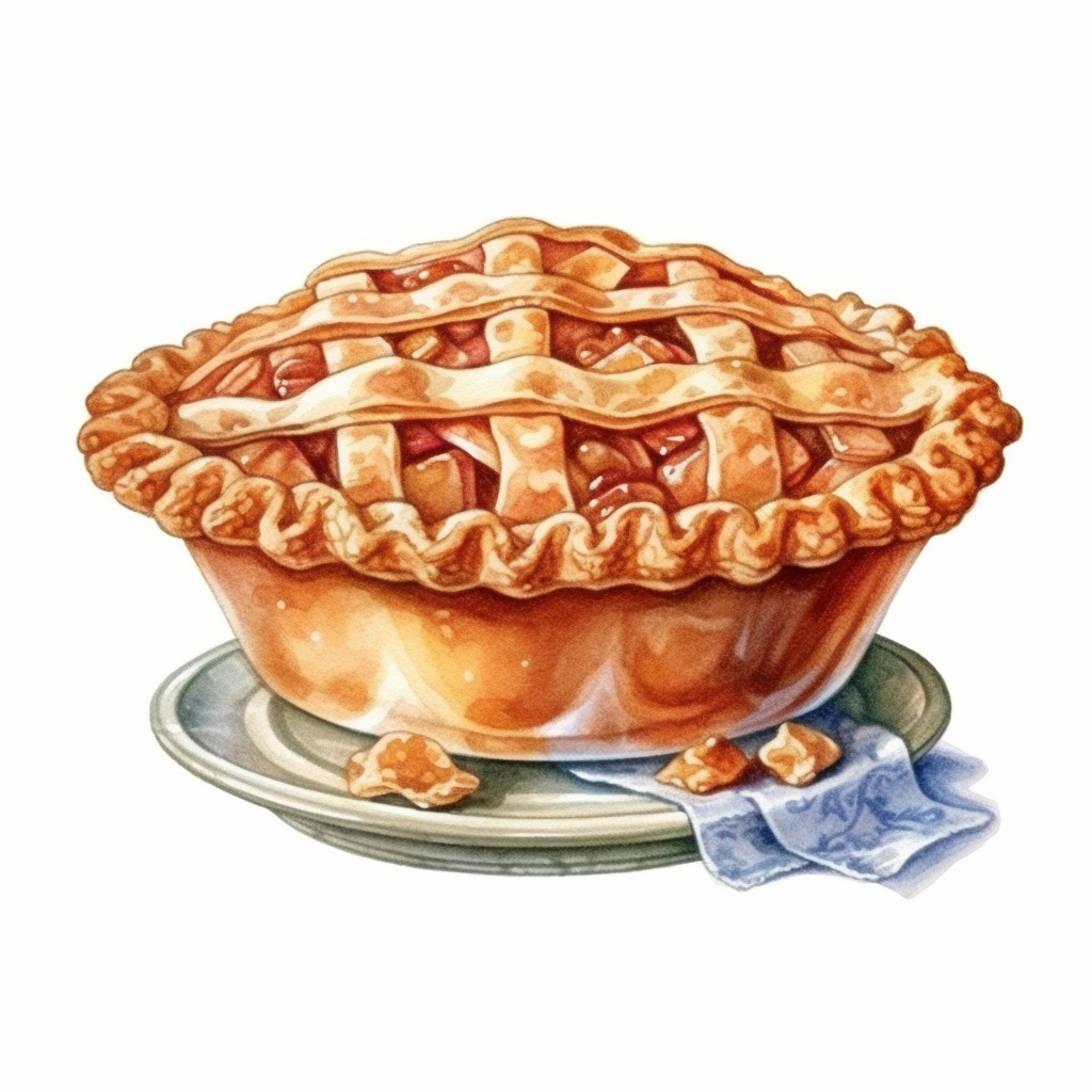 apple pie clipart