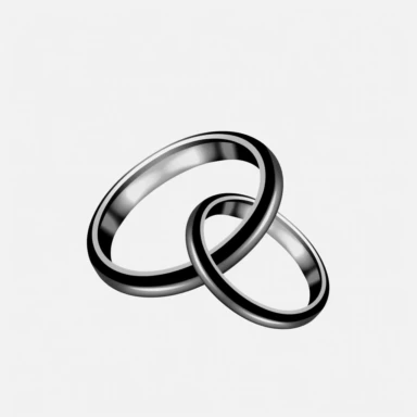 Wedding Ring Engagement Vector Design Images, Black And White Wedding Ring Transparent Background, Wedding Element Ring Vector, Jewelry Vector, Rings Clipart PNG