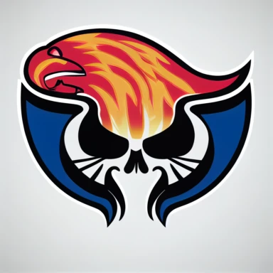 Offical Logo of The NFL, Flaming Skull, Lightning Bird, Orca Whale, High Quality Clipart, Football Logo, The letters TFG, TFG, T.F.G, the word TFG, Football Fumble, Red white and blue, Football Symbols, Star Symbols, Logo
