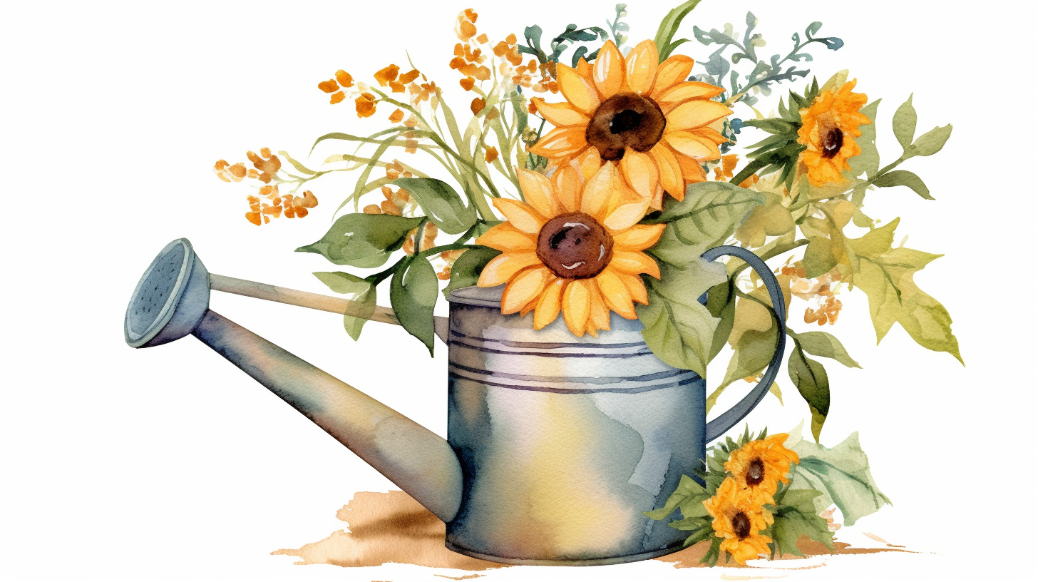 country sunflower cliparts