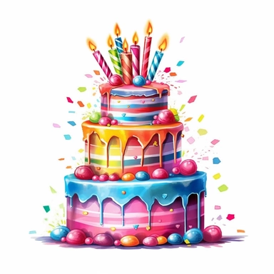birthday Clip art Solid white background