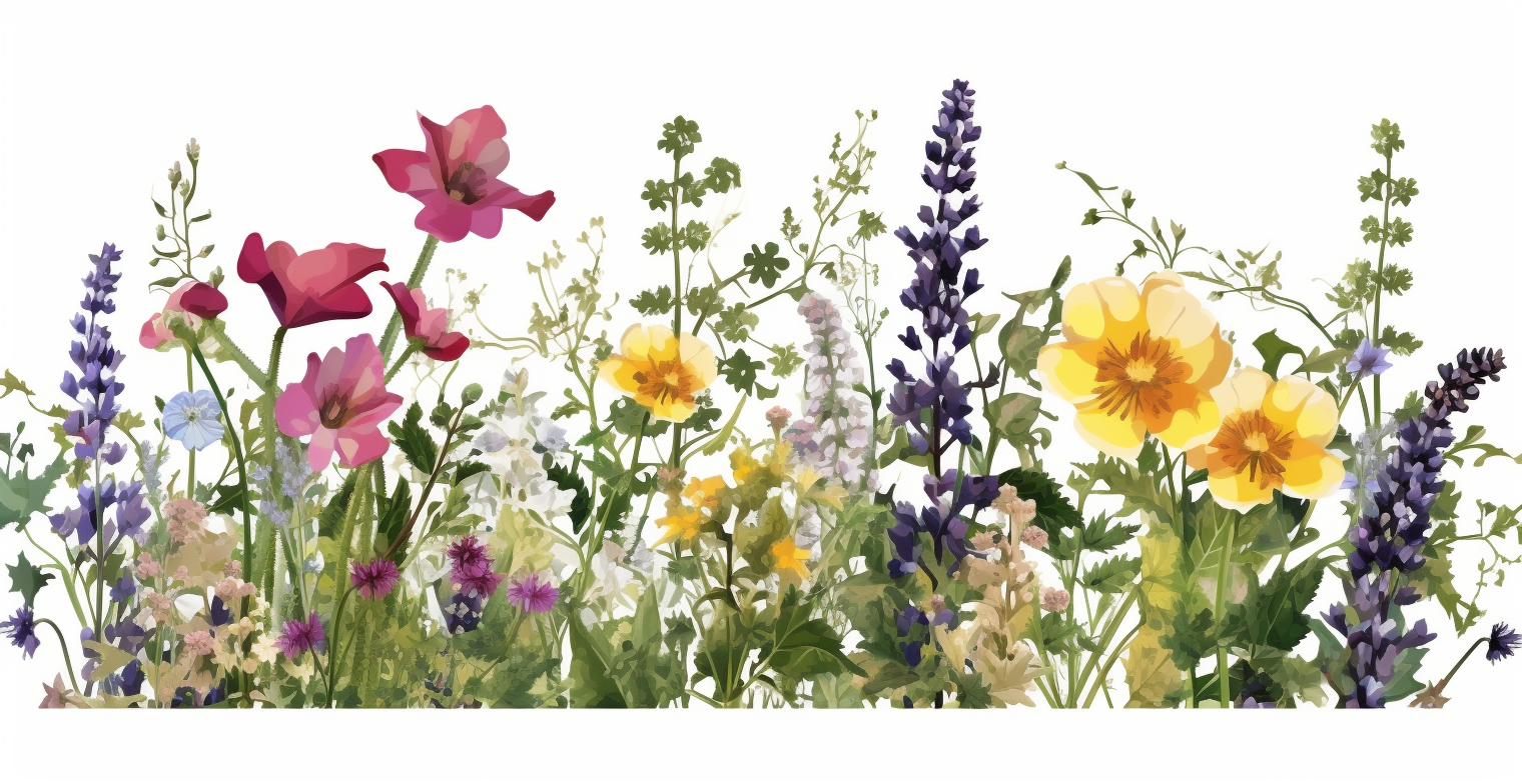 garden borders cliparts