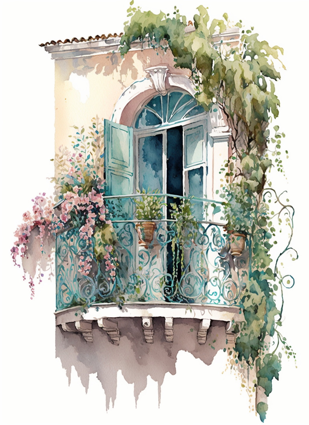balcony cliparts