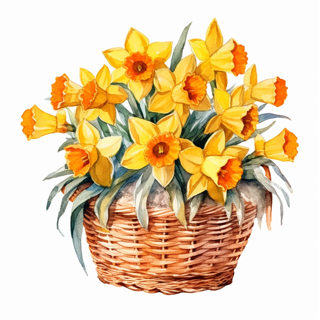 daffodil cliparts