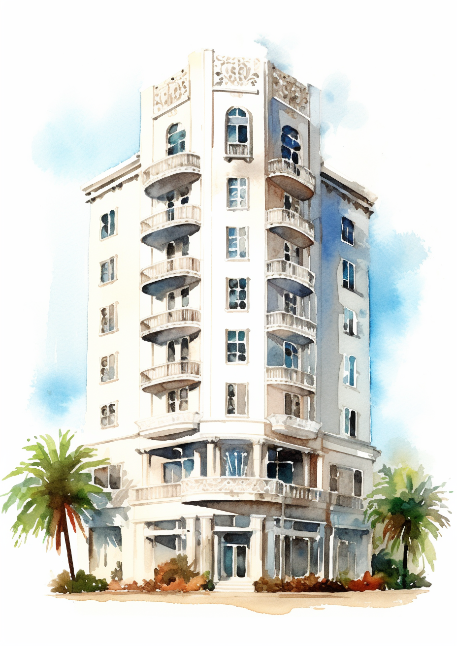 hotels cliparts