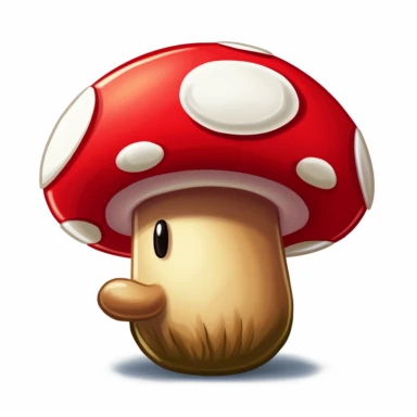 mario mushroom clipart