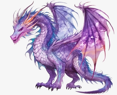 the dragon transparent background, purple dragons transparent background png clipart, in the style of jerry pinkney, oriental ism, michael whelan, light purple and orange, rtx on, xu bing, pseudo-realistic