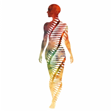 Human DNA, clipart
