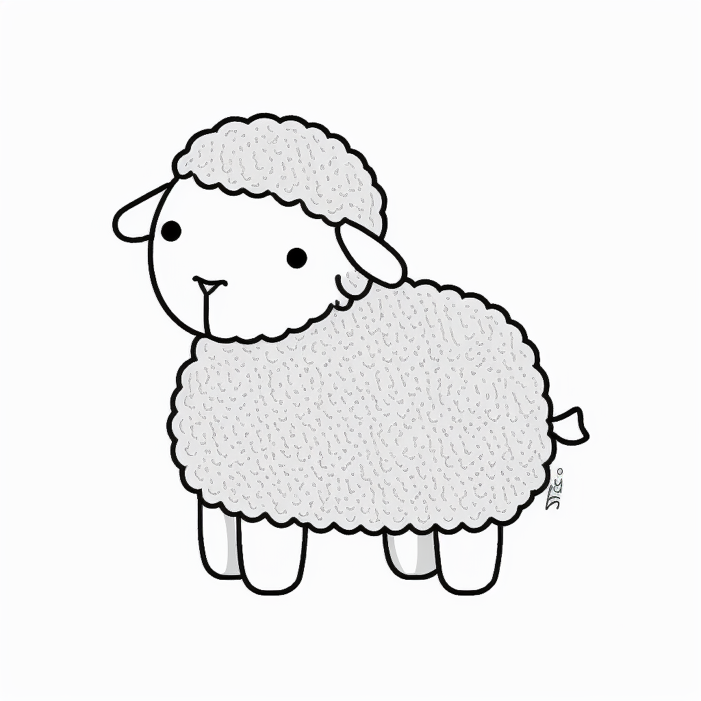 black lamb cliparts