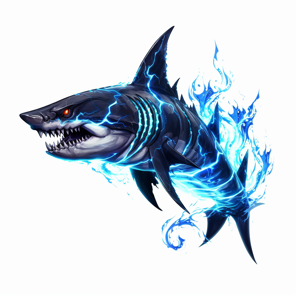 animated shark cliparts