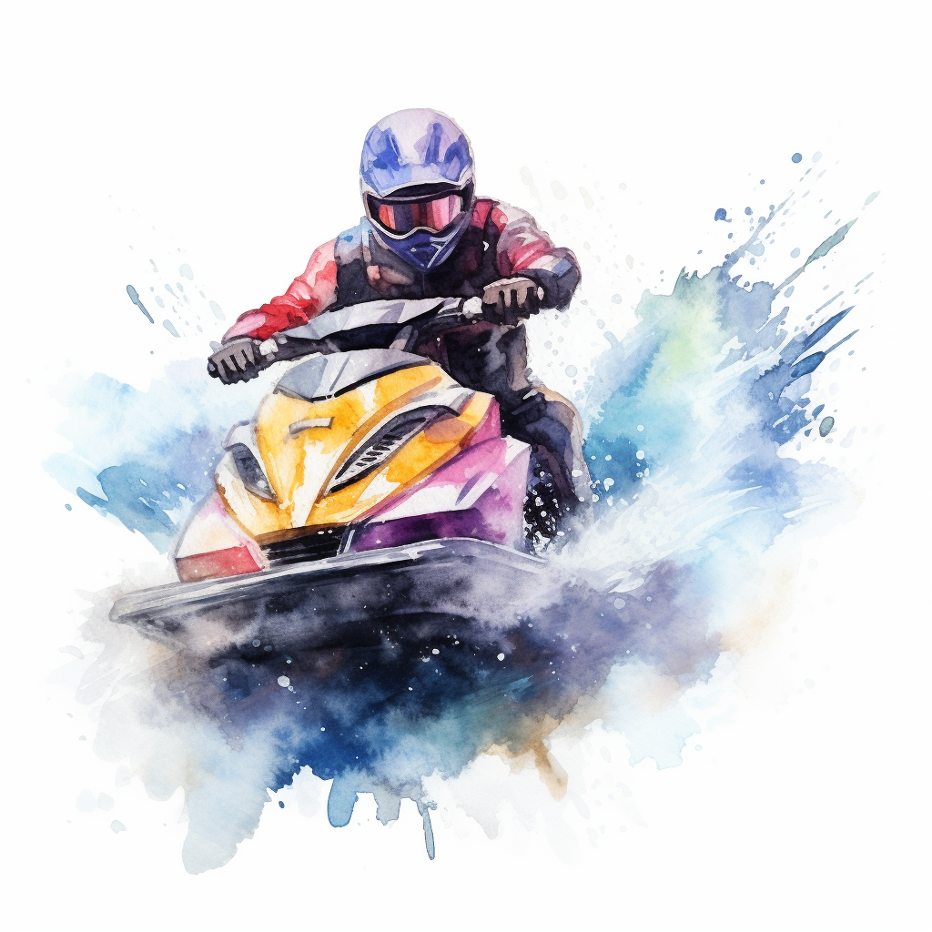 jetski cliparts