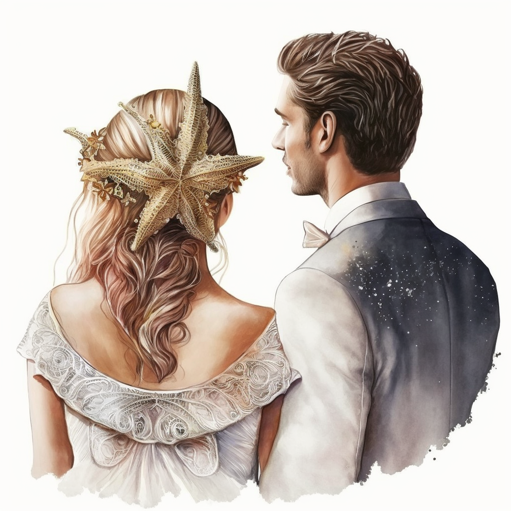 nautical wedding cliparts