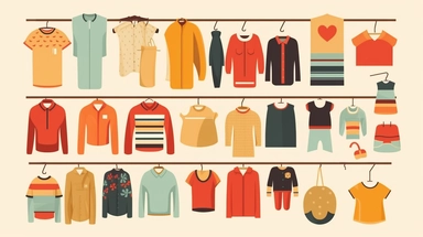 Home Clothes vector clipart vector Clothescute collection, in the style of #screenshotsaturday, flat areas of color, flat color blocks, 1970–present, rough-edged 2d animation, lightbox, colorful animation stills