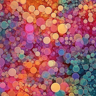 hundreds of mini bubbles clipart