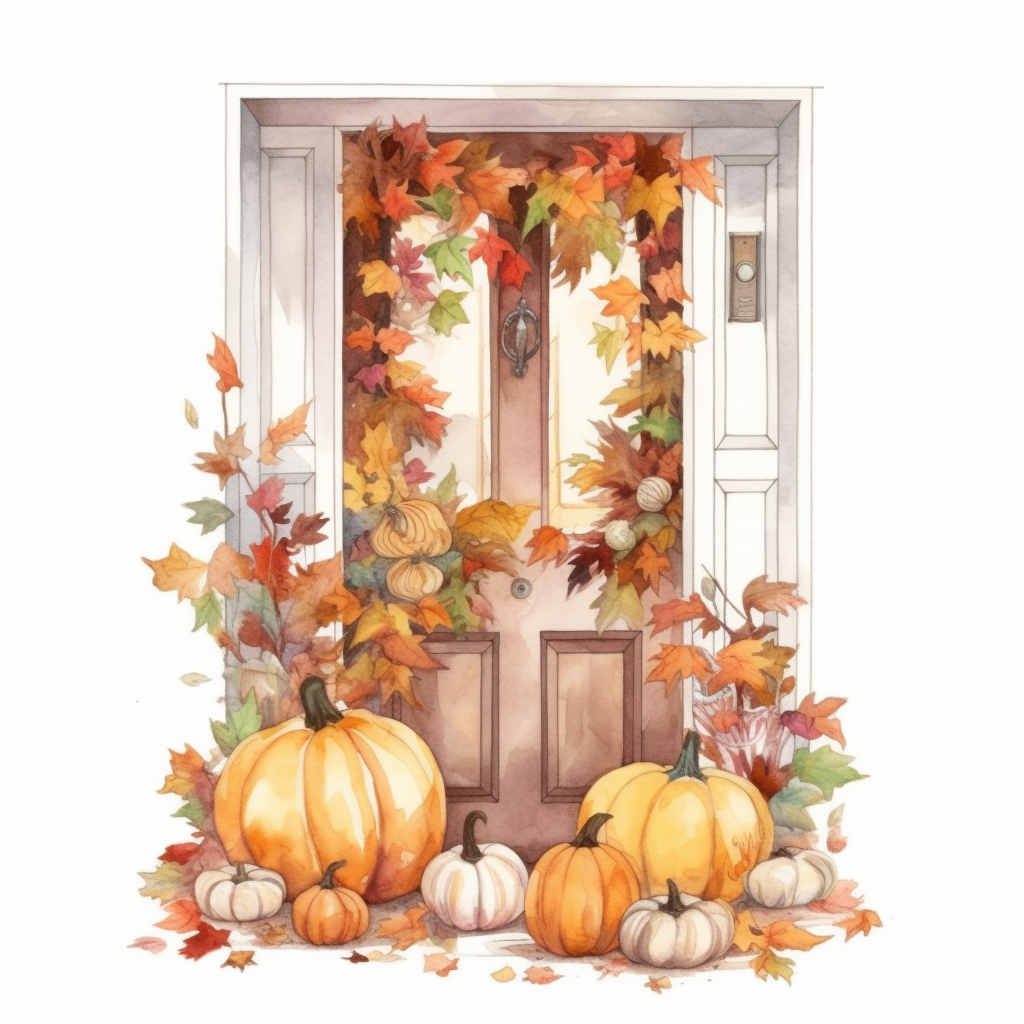 autumn leaves cliparts