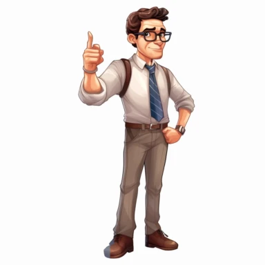 cartoon white american male businessman cartoon png clipart, doodles, cartoon, full body, white background, in the style of william holman hunt, gene luen yang, science-based, webcam, sharp and angular, uhd image