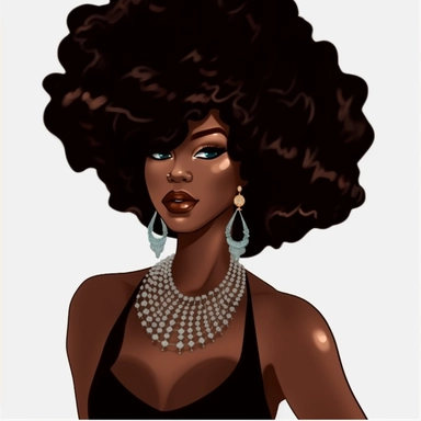 Queen Beautiful Black Girl Magic Melanin Black Woman Afro Fashion girl African American clipart white suit girl clipart, Black woman png, Fashion clipart girl, Boss lady clipart, Black girl clipart, Black women clipart a beautiful black woman, smile, purse clipart, heels clipart, 2020s fashion