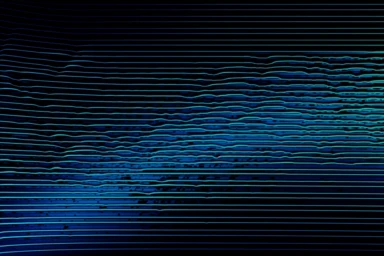 a close up texture of a CRT screen with thin blue horizontal scan lines on a black backdrop, web design, graphic design, clipart, 2D texture image