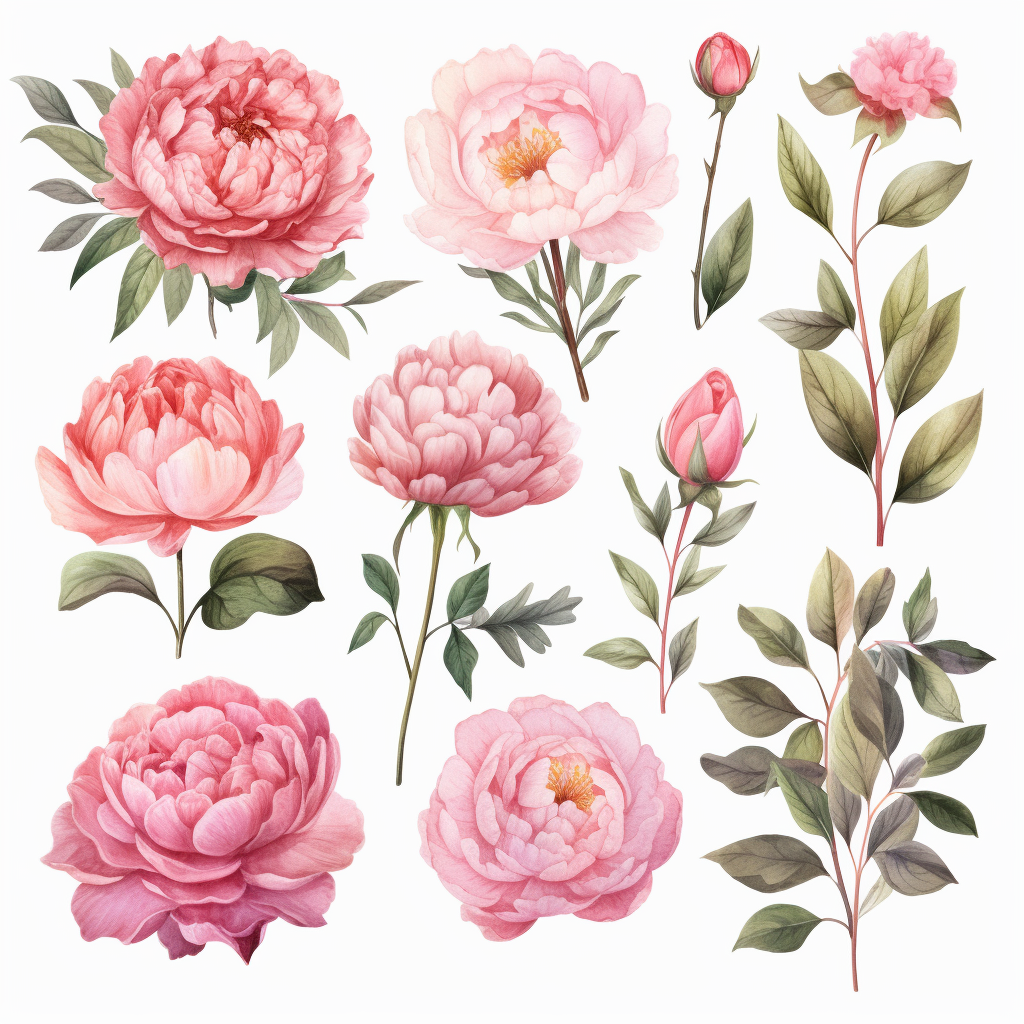 birthday cliparts flowers