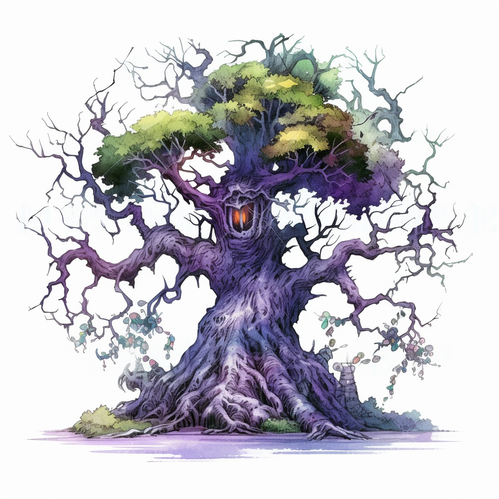 haunted tree cliparts