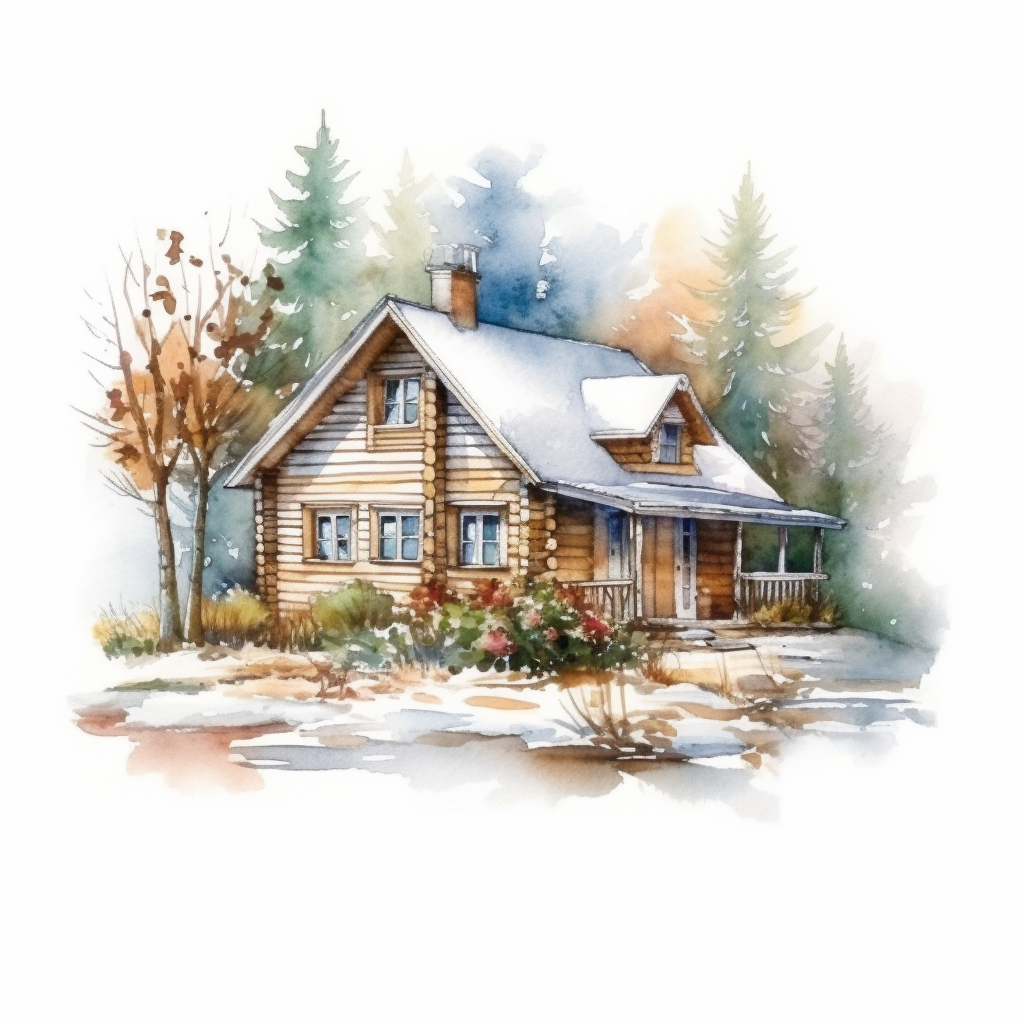 cabin cliparts