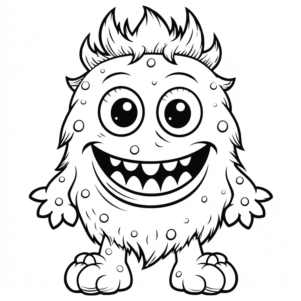 cute monster clipart