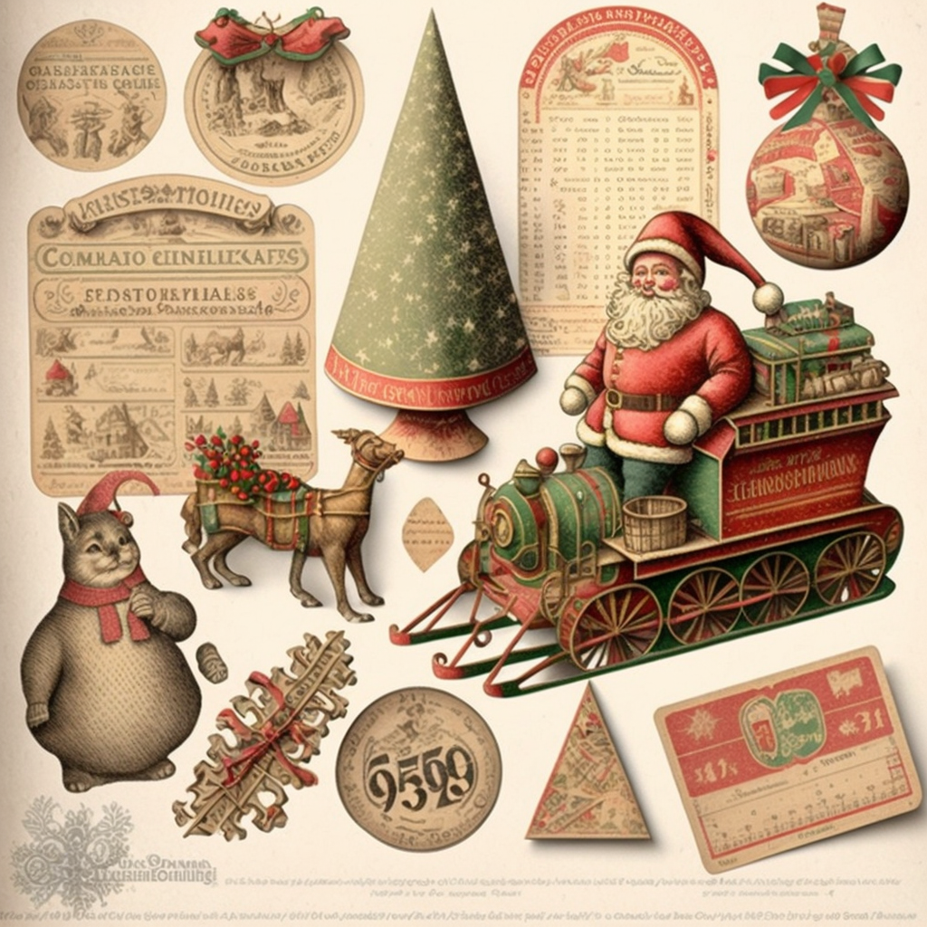 number cliparts christmas